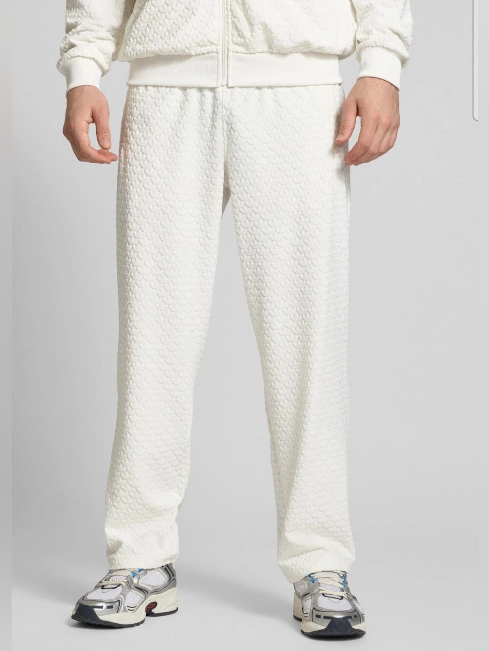 adidas Originals Q12 Monogram Track Pants ~ Cloud White JP4429 | Men's: S *NWT